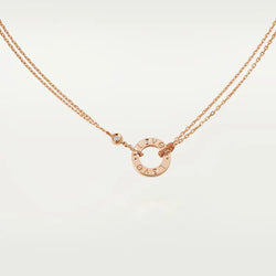 COLLIER AMOUR, 2 DIAMANTS
