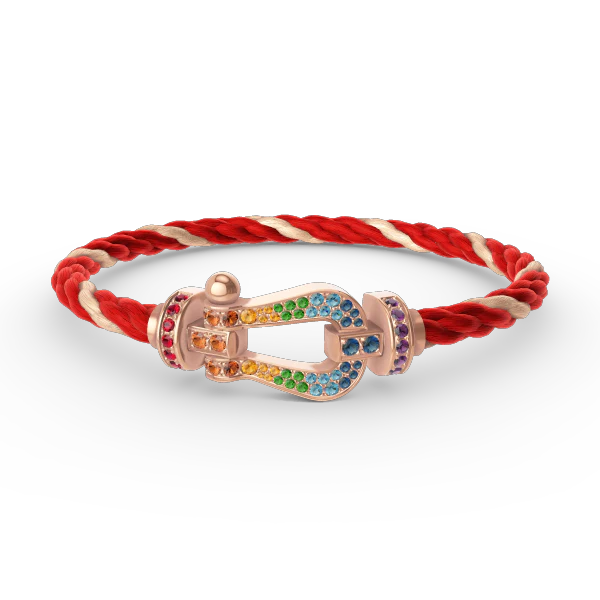 BRACELETS EN DIAMANTS COLORÉS 