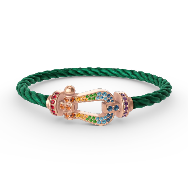 BRACELETS EN DIAMANTS COLORÉS 