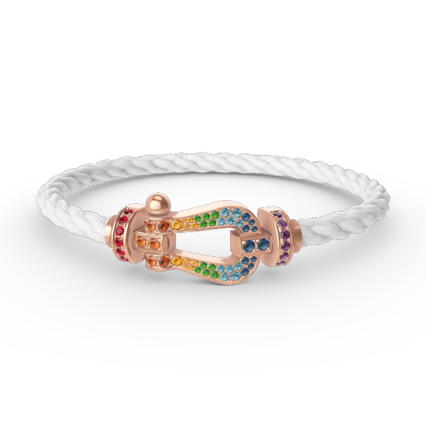 BRACELETS EN DIAMANTS COLORÉS 