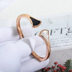 AUSSIE BRACELET OPEN PINK GOLD