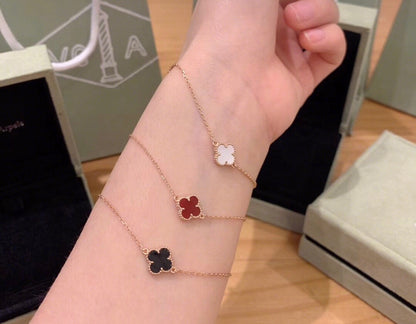 Small Single Flower Clover Bracelet, Sweet Alhambra bracelet