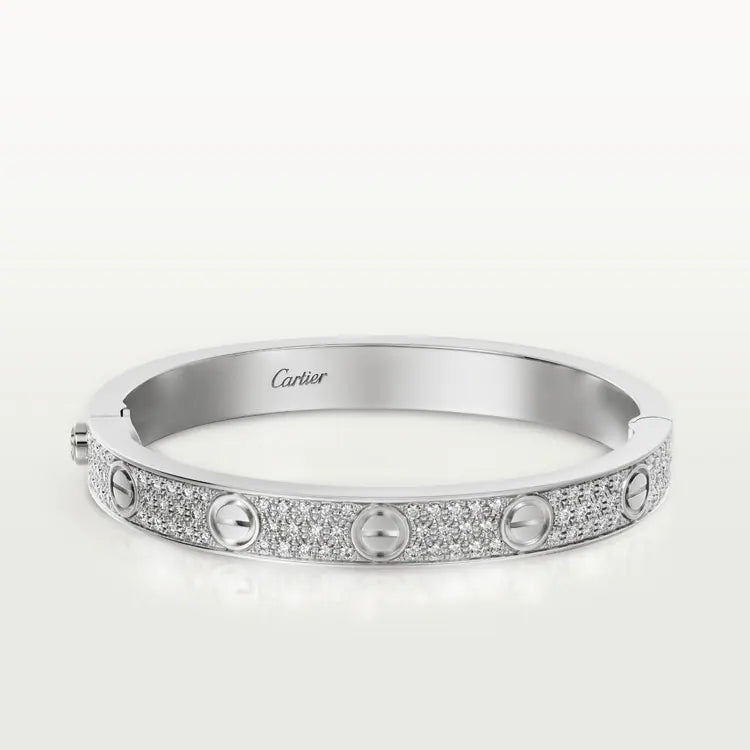 Bracelet d'amour Bracelet entièrement en diamants