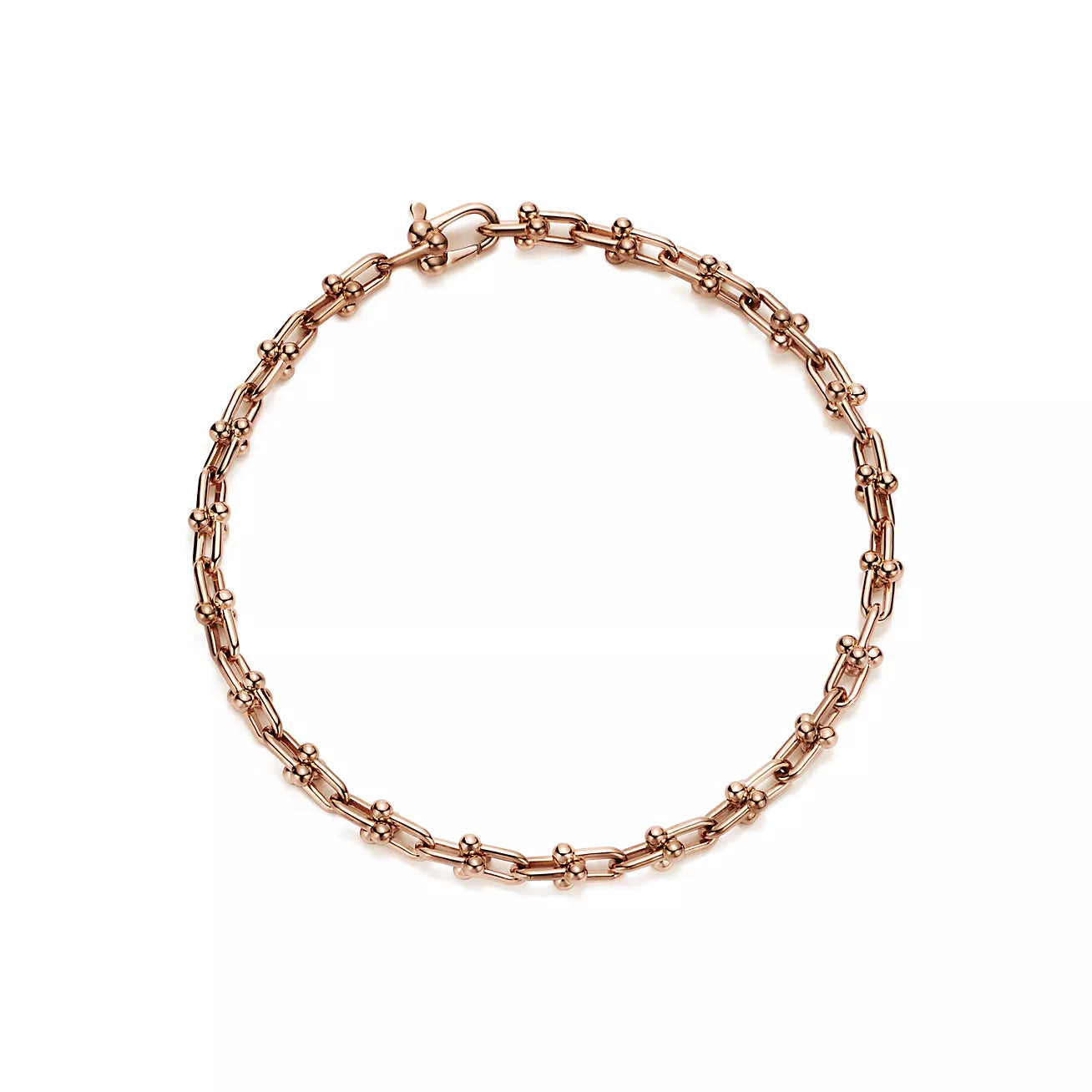 HardWear Micro Link Bracelet, White Gold & Gold & Rose Gold