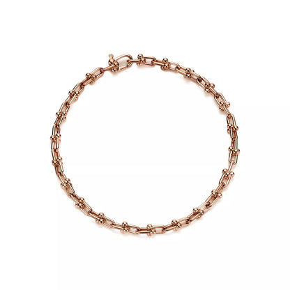 HardWear Micro Link Bracelet, White Gold & Gold & Rose Gold