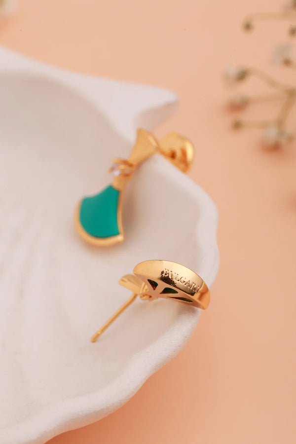 Alaria Teal Earrings