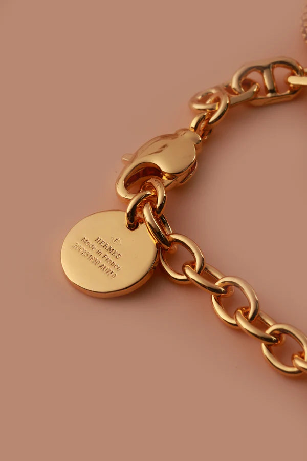 Gold Charm Bracelet