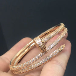 BRACELET JUSTE UN CLOU, Diamants,Disponible en trois coloris
