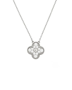 Collier élégant en cristal Capri plaqué or 18 carats