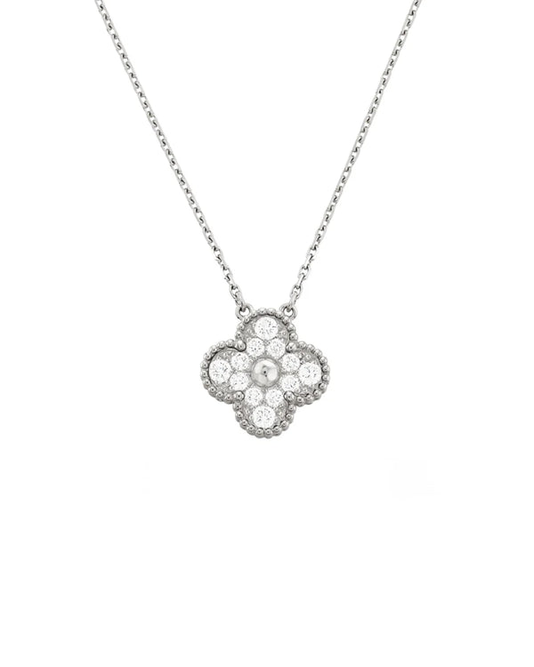 Collier élégant en cristal Capri plaqué or 18 carats