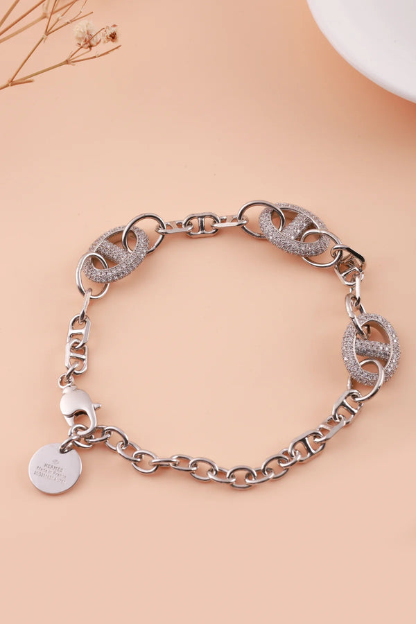Silver Charm Bracelet