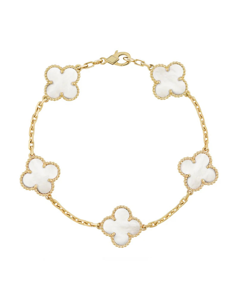 Bracelet Capri élégant en or 18 carats pour un style intemporel