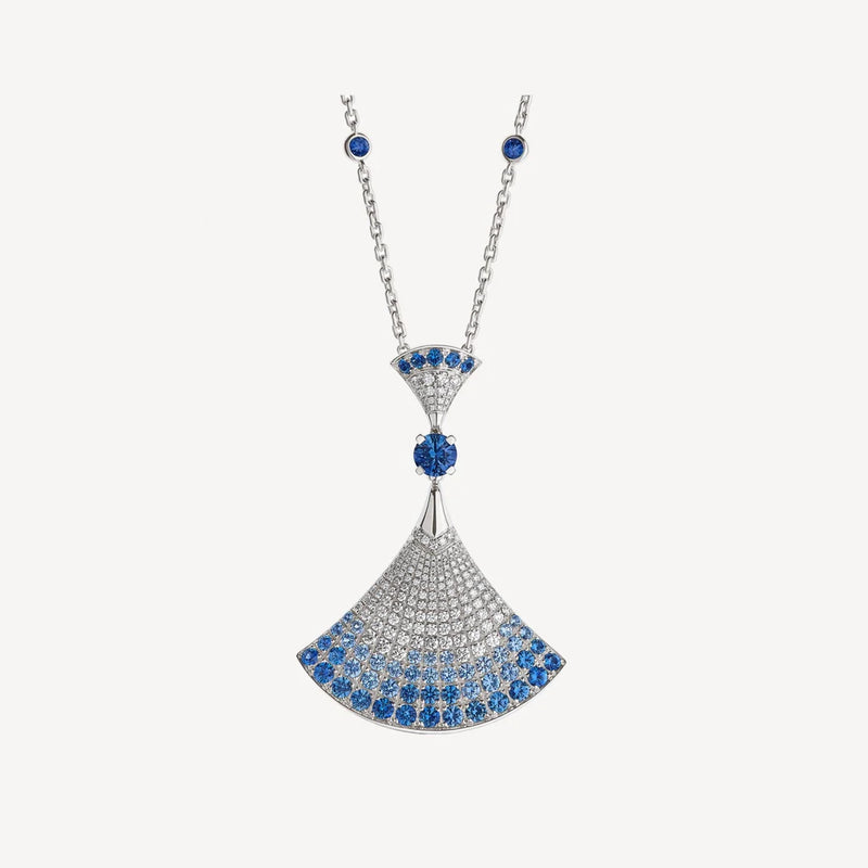 Collier Verdant – Malachite et diamant sur argent plaqué or