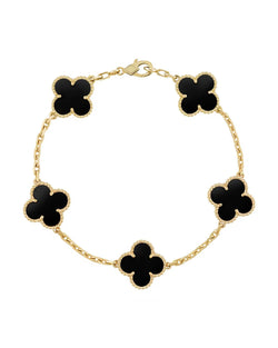 Bracelet Capri élégant en or 18 carats pour un style intemporel