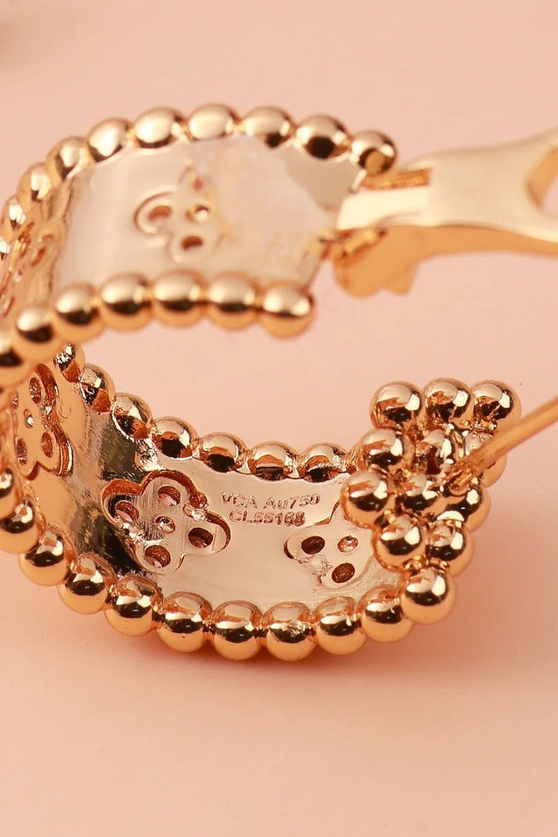 Golden Glow Studs