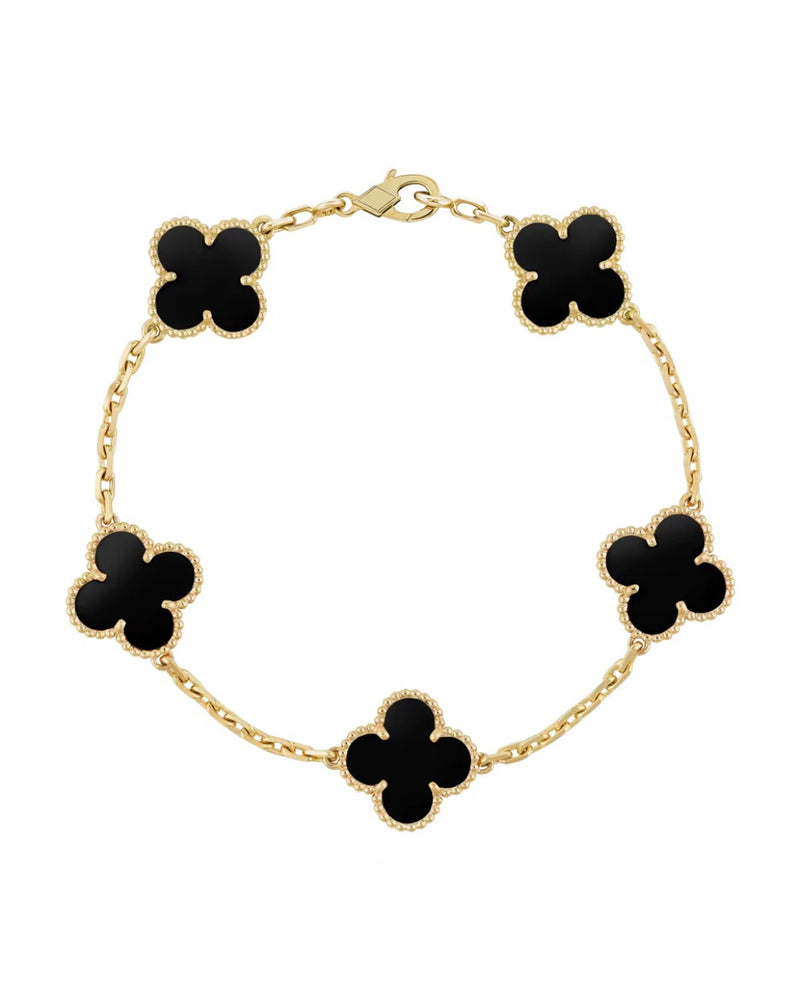 Bracelet Capri élégant en or 18 carats pour un style intemporel