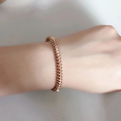 Clash De Gold and Rose Gold Bracelet