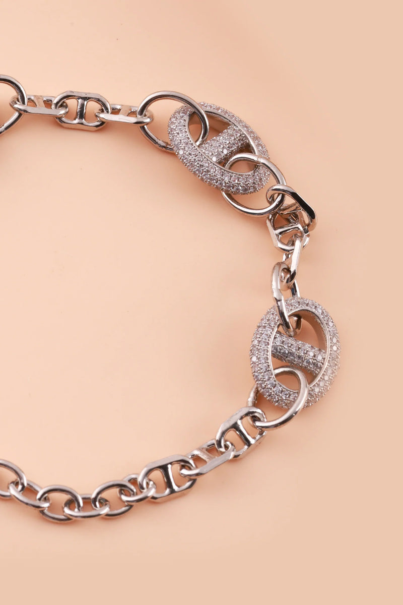 Silver Charm Bracelet