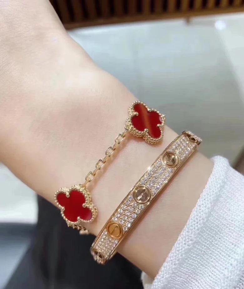 Bracelet d'amour Bracelet entièrement en diamants
