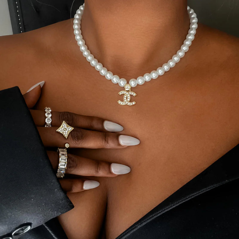 Collier de perles de chasteté