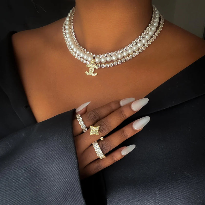 Collier de perles de chasteté