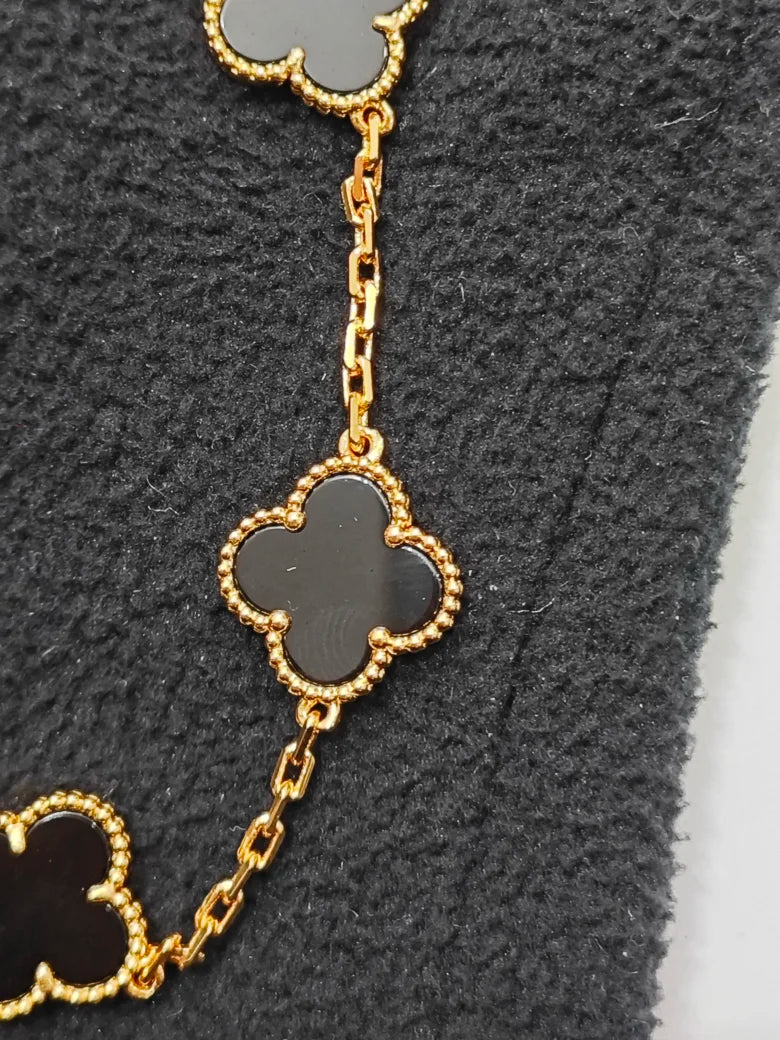 Gold Clover Bracelet