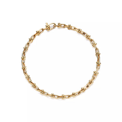 HardWear Micro Link Bracelet, White Gold & Gold & Rose Gold