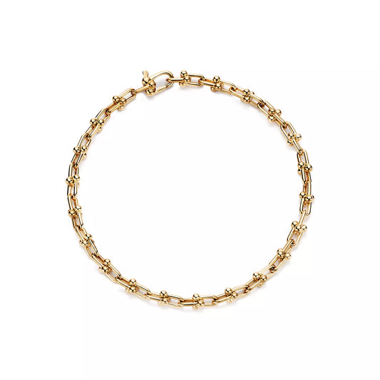 HardWear Micro Link Bracelet, White Gold & Gold & Rose Gold