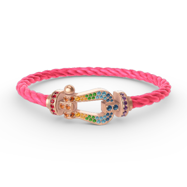 BRACELETS EN DIAMANTS COLORÉS 