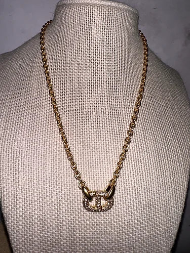 Collier en cristal CD