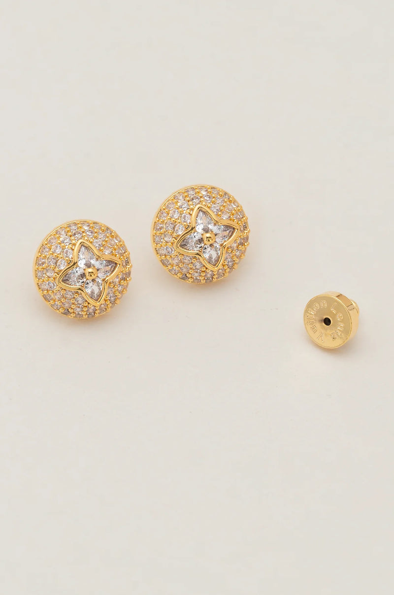 Golden Moonlit Elvy Studs
