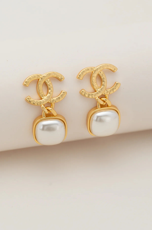 Boucles d'oreilles en perles halo