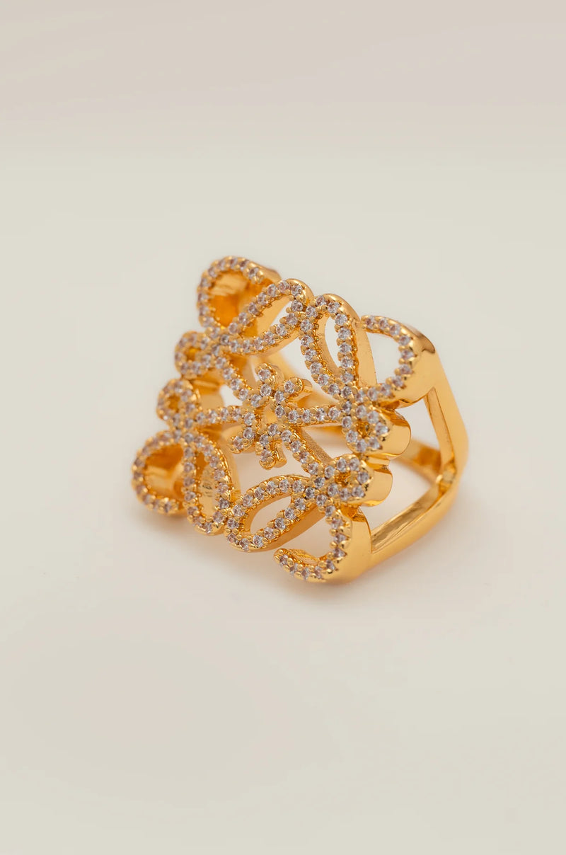 Bague opulente