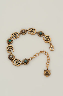 Bracelet à breloques turquoise