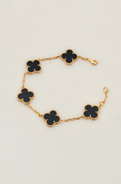 Bracelet Connexion Or Noir