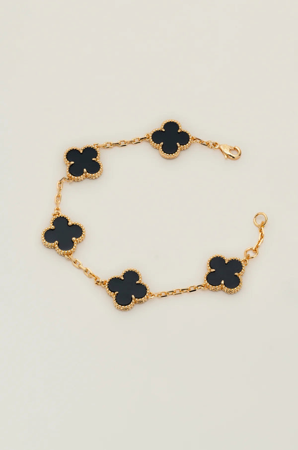 Bracelet Connexion Or Noir