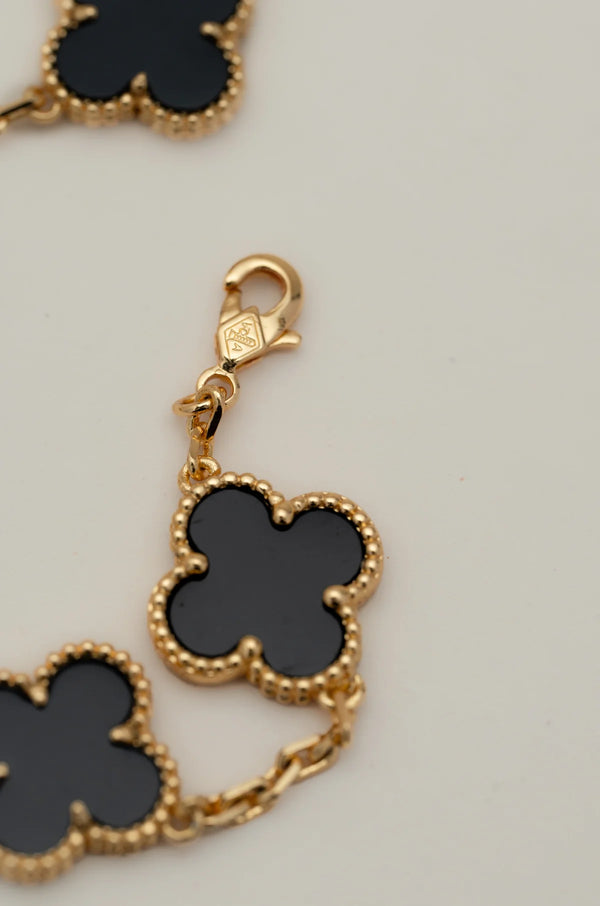 Bracelet Connexion Or Noir