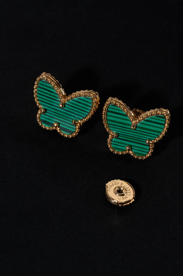 Clous d'oreilles Meadow Glow Green