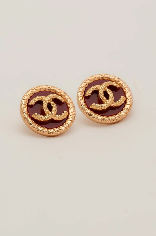 Ornate Red Studs