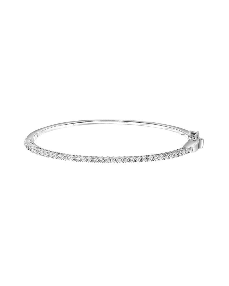 Bracelet Saski en argent avec cristaux de zircone pour l'élégance