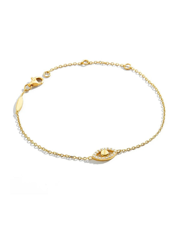 Bracelet Esmé en or et argent sterling plaqué 18 carats