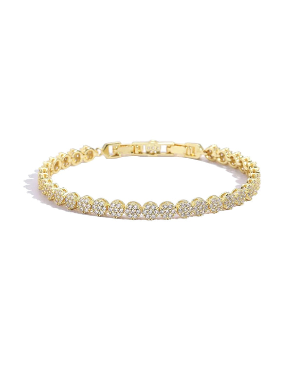 Bracelet Amelia avec breloque en cristaux de zircone 5A