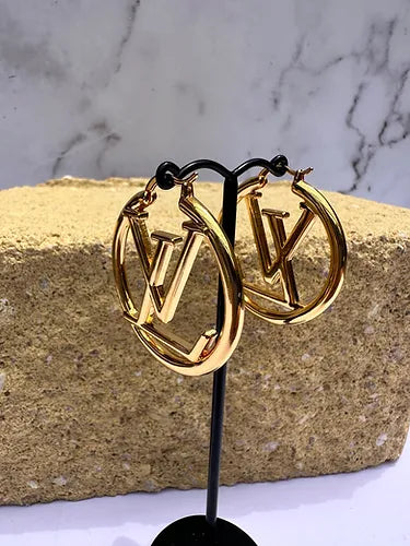 Louise Gold Hoops