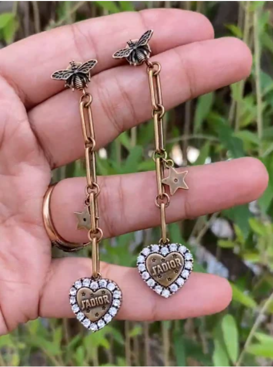LINK CHAIN CD EARRING