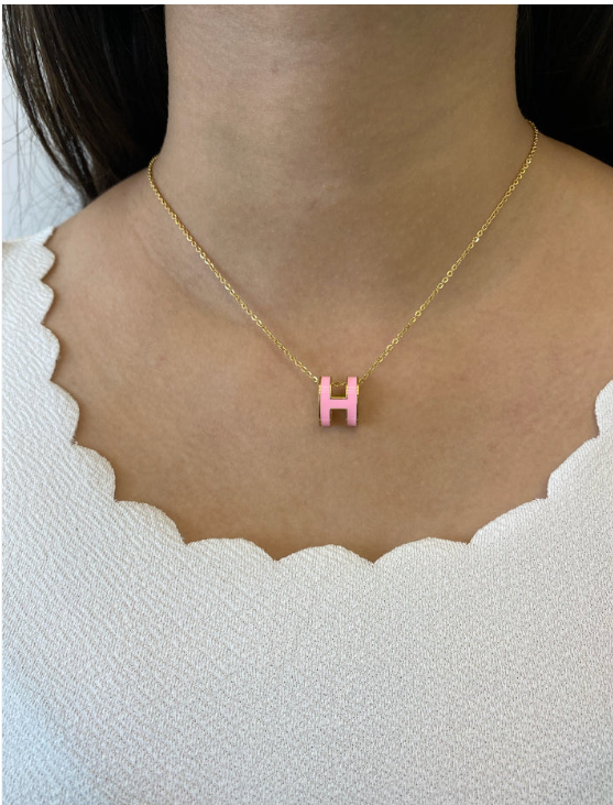 H Pop pendant chain