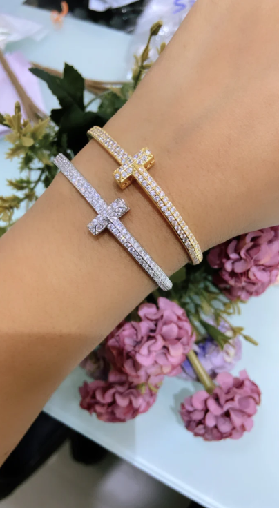 Tifff diamanté bracelet