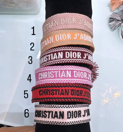 CD thread bracelet