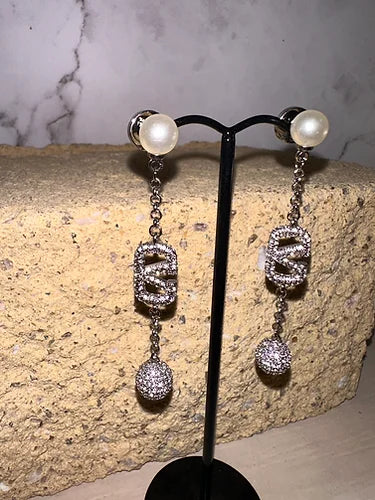 Vivian Silver Earrings