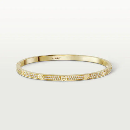 LOVE DIAMOND GOLD AND ROSE GOLD BRACELET