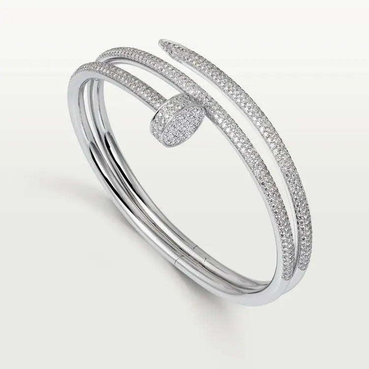BRACELET JUSTE UN CLOU, Diamants,Disponible en trois coloris